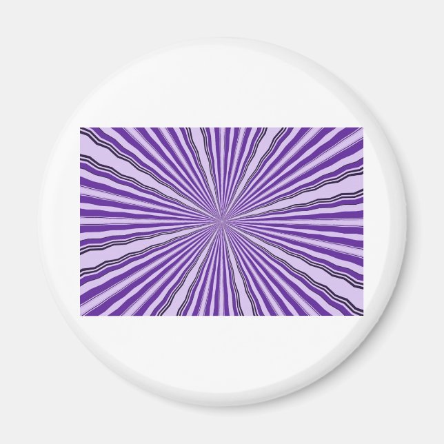 RETRO LILA RAND MAGNET (Framsidan)