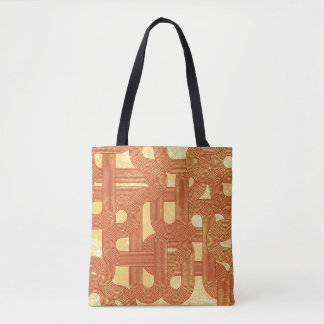 Retro linjer. Abstrakt hand plockade grunge illust Tygkasse