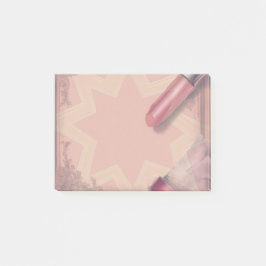 Retro Lipstick Post-it Block