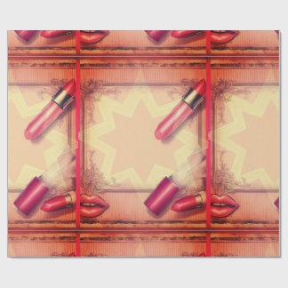 Retro Lipstick Presentpapper