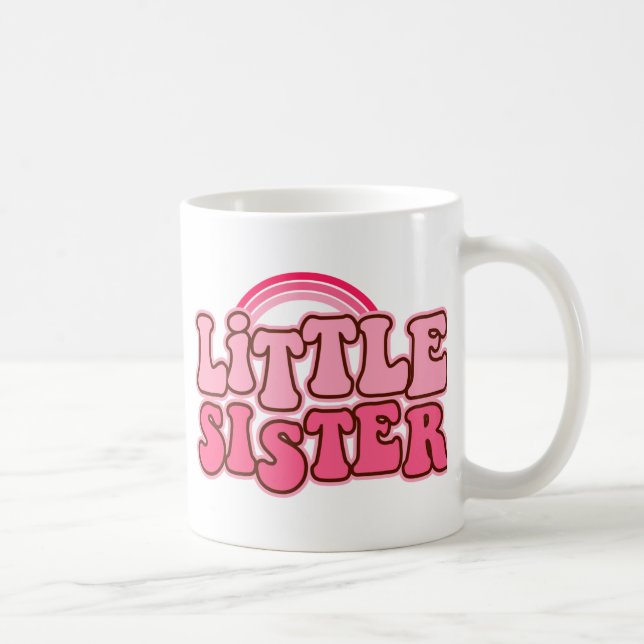 Retro lite syster kaffemugg (Höger)