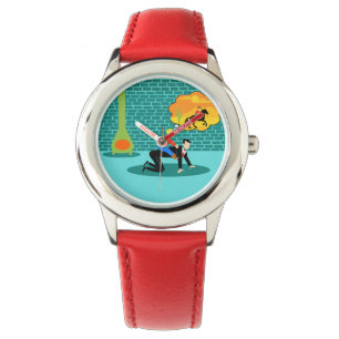 Retro Little Cowboy Barn Watch Armbandsur