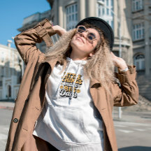 Retro Little Sak, Big Days Hoodie Sweatshirt