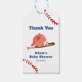 Retro LIttle Slugger Baseball Boy Baby Shower  Presentetikett