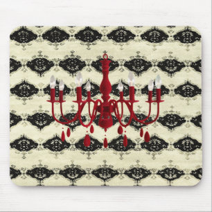 Retro ljuskronaglamour~ Mousepad Musmatta