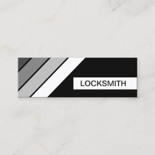 retro LOCKSMITH Mini Visitkort