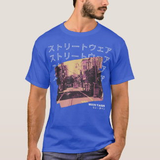 Retro Lofi Tokyo Japanese Streetwear Aesthetic Gra T Shirt