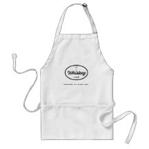 Retro Logotyp White Apron