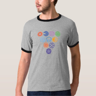 Retro logotypRinger Tee Shirt