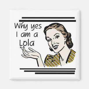 Retro Lola T-tröja och gåvor Magnet