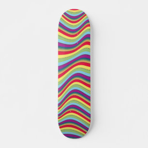 Retro-look: Skateboard Bräda 19,5 Cm