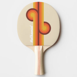 Retro Loop med namn Pingisracket