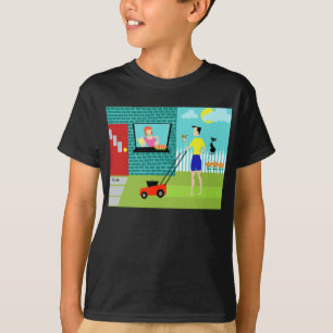 Retro lördagmorgonT-tröja T Shirt