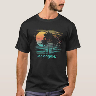 Retro Los Angeles California Snyggt Souvenir Coola T Shirt