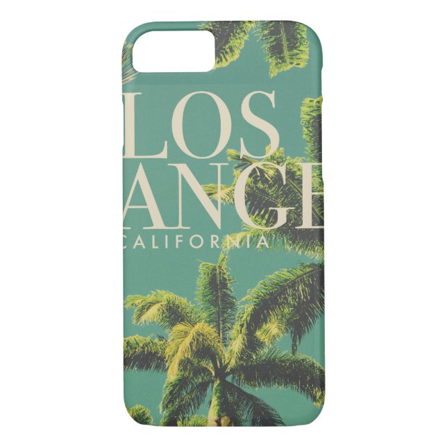 Retro Los Angeles iphone case Case-Mate iPhone Skal (Baksida)