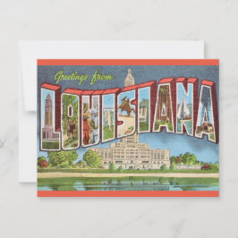 Retro Louisiana vykort