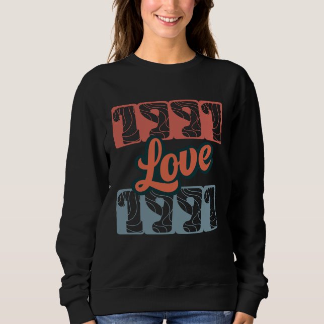 Retro Love 1991 Original Edition Class Perfect Leg T Shirt (Framsida)