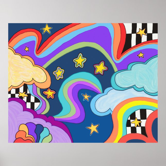 Retro Love Poster (Framsidan)