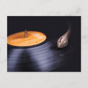 Retro LP-vykort Vykort