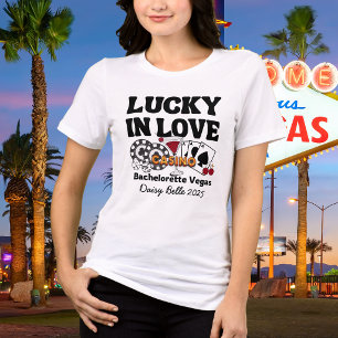 Retro Lucky In Love Vegas Systerfest T Shirt