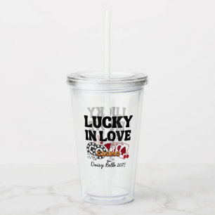 Retro Lucky In Love Vegas Systerfest Take Away Mugg