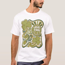 Retro Lucky Vibes St. Patrick’s Day Shirt T