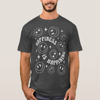 Retro-lyckan sker vid psykisk hälsa i Inspira T Shirt