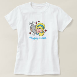 Retro Lycklig Hour T-Shirt