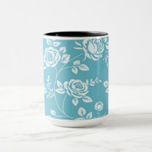 Retro_Maggie-Floral_Maggie Blue* anpassningsbar