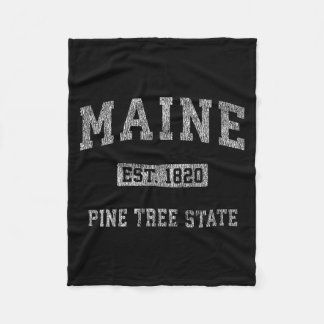 Retro Maine Fleecefilt
