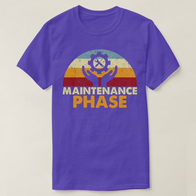 Retro Maintenance Phase T Shirt (Design framsida)