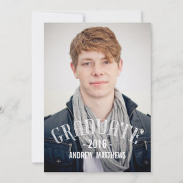 Retro Male 2016-Studentfestens inbjudan