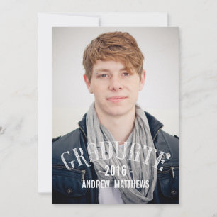Retro Male 2016-Studentfestens inbjudan