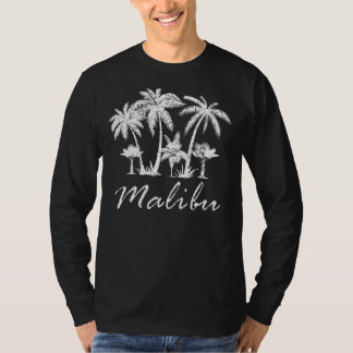 Retro Malibu CA California Malibu Souvenir Handfla T Shirt
