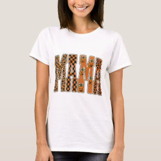 Retro mama pumpkin leopard png|halloween mom png|t t shirt