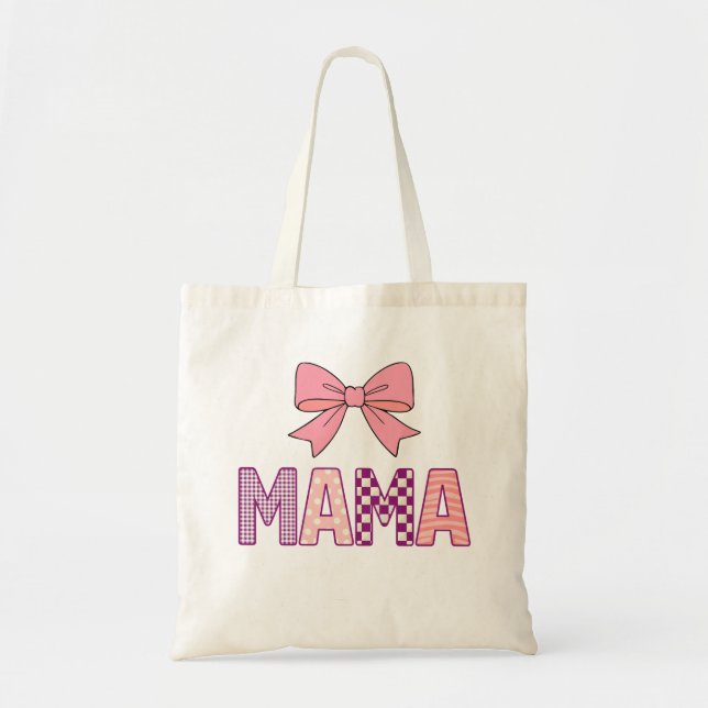 Retro Mamma Coquette Valentiness Png Svg, Mamma Sh Tygkasse (Framsidan)