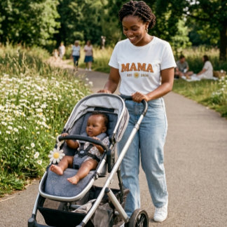 Retro Mamma Est 2026 Daisy T Shirt