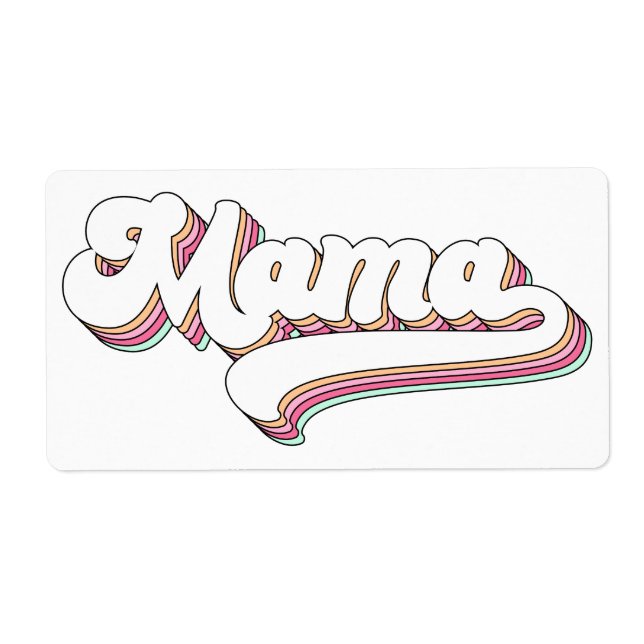 Retro Mamma Fraktsedel (Framsidan)