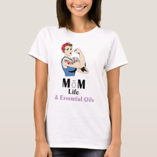 Retro Mamma Life & Essential Oils T Shirt