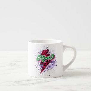 Retro Mamma Sublication Design, Retro Mamma Leopar Espressomugg