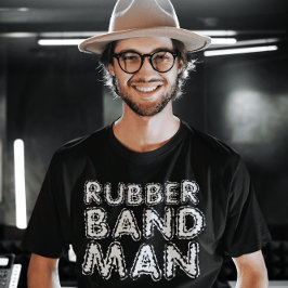 RETRO MANAR RUBBER BAND MAN T-SHIRTS