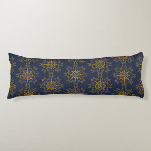 Retro Mandala Midnight Body Pillow Kroppskudde