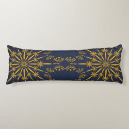 Retro Mandala Midnight Body Pillow Kroppskudde