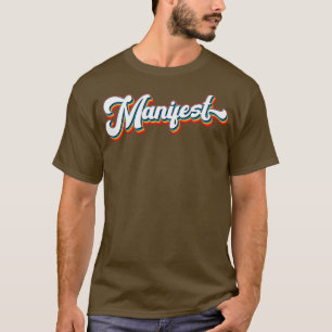 Retro Manifest Law of Attraktion T Shirt
