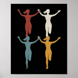 Retro Marathon, spår Poster