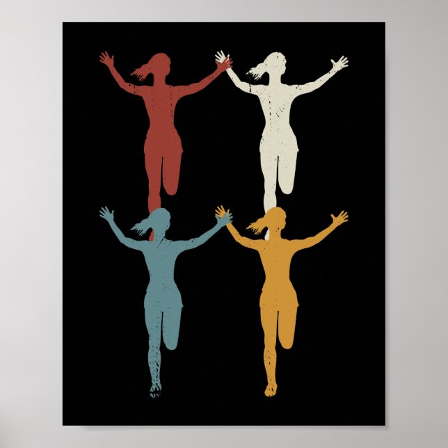 Retro Marathon, spår Poster (Framsidan)