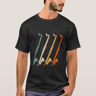 Retro Marching Band Bass Clarinet T Shirt