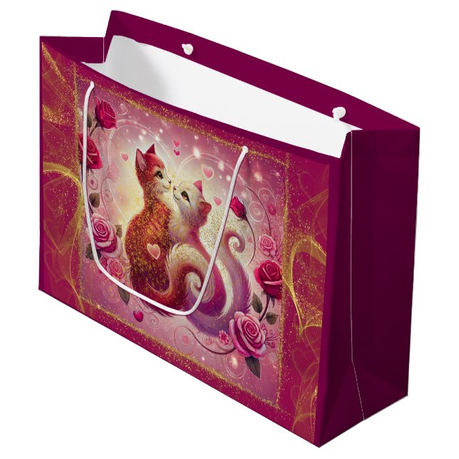 Retro Maroon Cat - (Framsidan Vinklad)