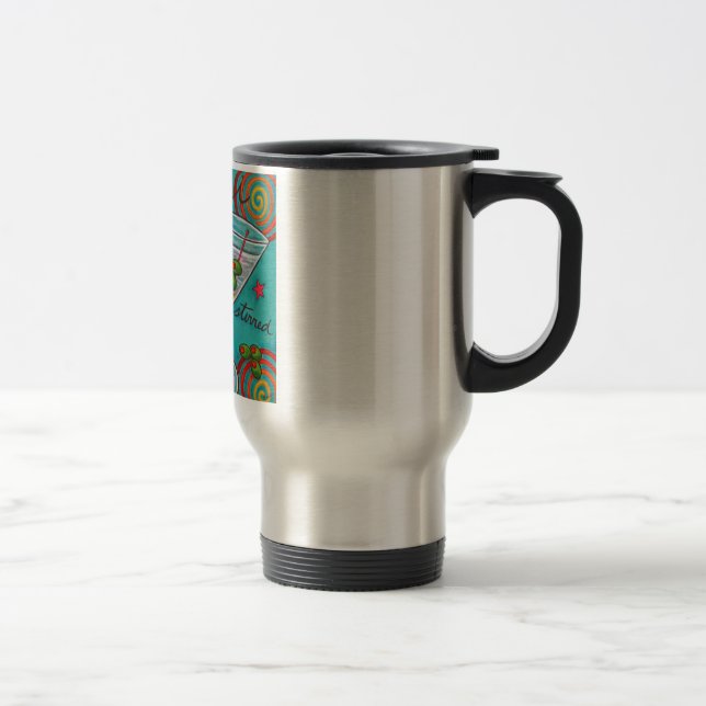 Retro Martini travel mug Resemugg (Höger)