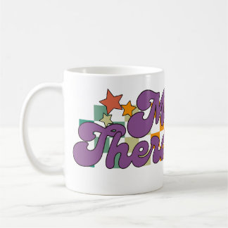 Retro Massage Therapist Kaffemugg